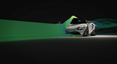 Lamborghini Mclaren720S with a Prototype #d-Printed Body Kit - Photo