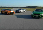 Drag Race: BMW M8 vs. Ford Shelby GT500 vs. Polestar 1 - Photo