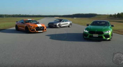Drag Race: BMW M8 vs. Ford Shelby GT500 vs. Polestar 1 - Photo
