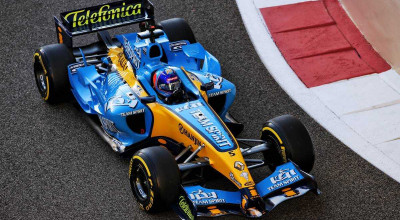 Fernando Alonso Reunited With The F1 Winner After 15 Years In Abu Dhabi. Still A Beast - Photo