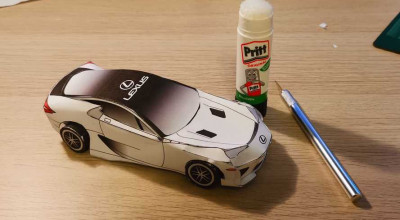 Fancy A Origami <span style='background: #ff0000'>Lexus</span> Car? It’s The 10 Years LFA <span style='background: #ff0000'>Lexus</span> Anniversary Gift - Photo
