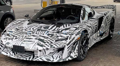 McLaren Sabre Spy Photos - Photo
