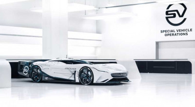 2021 Jaguar Vision Gan Turismo Concept Built For A Video Game - Photo