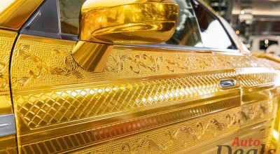 Gold-Chrome Nissan GT-R Tuned By Kahl Racing Is Out For Sale - Photo