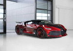 Meet The Bugatti Divo In Red And Graphite Diamonds - Photo