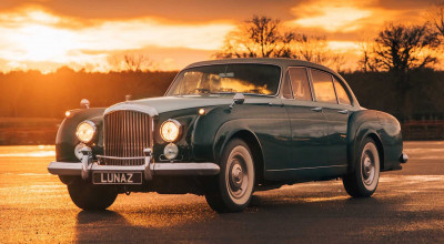 British-Based Lunaz Company Converts The 1961 Bentley S3 Continental Flying Spur Into An Electric Vintage Car. - Photo