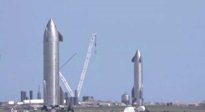 <span style='background: #ff0000'>Elon</span> <span style='background: #ff0000'>Musk</span>'s SpaceX Starship SN10 Explodes After Successful Landing - Photo