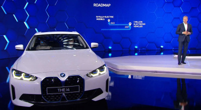 BMW i4 Electric Sedan Challenges Tesla Model 3 With Its New Range Level - Photo