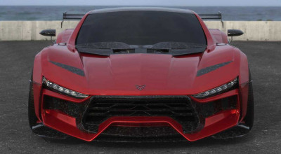 TheVallara Bodykit Hides A C6 <span style='background: #ff0000'>Corvette</span> - Photo