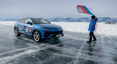 <span style='background: #ff0000'>Lamborghini</span> Urus Set A New Speed Record in Siberia And Became The New Shining Star On Ice - Photo