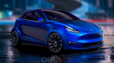 The  Promised $25,000 Tesla Model 2 Sketch Rendered - Photo