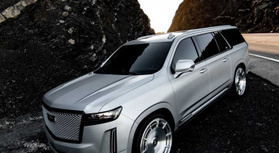 Kim Kardashian Presented Her New Custom Cadillac Escalade - Photo