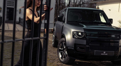 Land Rover Defender Can Be Upgraded By The Courtesy Of Heritage Customs - Photo