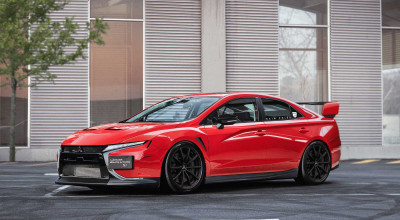 Mitsubishi New-Generation Lancer Evo XI Rendering By Rain Prisk - Photo
