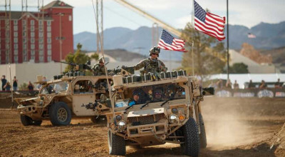 Who Said Military Vehicle Are Only For Parades? The 2021 Mint 400 Off-Road Race Opened A New Competition Class For Them! - Photo