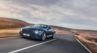 2021 Bentley Continental GT Speed Convertible Gives You A Reduced Road Noise Feature - The Z-Fold Roof - Photo