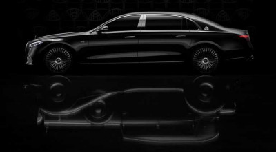 Mercedes Hints Commemorating The 100th Anniversary With A V-12–Powered S-Class <span style='background: #ff0000'>Maybach</span> in Teaser - Photo