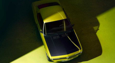 Opel Manta GSe Elektromod - Reimagine The Classic EV In Bright Yellow - Photo