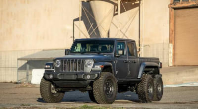 Would You Fancy An Affordable Six-Wheel Drive Jeep Gladiator With Three Optioned Engines? - Photo