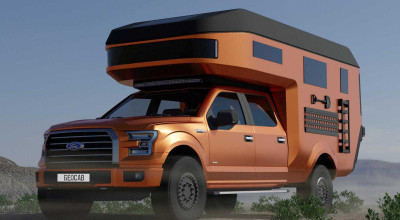 Would You Fancy A GEO-Cab Badger Camper For Your Off-Road Truck? - Photo