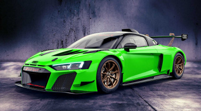 Audi Presents Six Special R8 LMS GT2 Race Cars With Special Paint Concept - Photo