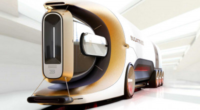 Meet The Bugatti Hyper Truck Concept Is The Fastest Fictional Semi - Photo