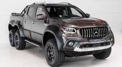 Six-Wheeled Mercedes-Benz X-Class Is A Little Hulk - Photo