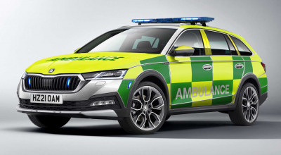Skoda Octavia Scout UK Commes Back For Emergency Services - Photo