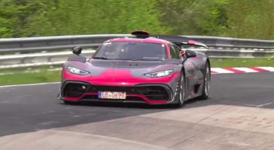 F1-Powered Mercedes-AMG Project One Rocks The Nurburgring Tests - Photo