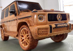 This Mercedes-AMG G63 Has Been Skilfully Crafted From Wood - Photo