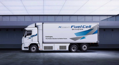 Hyundai XCIENT Fuel Cell Is Now On The Highways In California - Photo