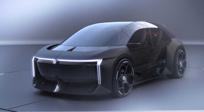 Renault Clio EV Concept Developed By Young Designers - Photo