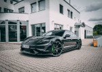 Carbon-Fiber Aero Package By TechArt Fitted To Porsche Taycan - Photo
