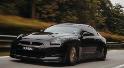  Infiniti G35 Coupe Looks Great With A Nissan GT-R Face - Photo