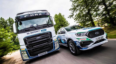 Ford's M-Sport WRC Team Provides F-MAX And Ranger <span style='background: #ff0000'>Trucks</span> With A Rally Makeover - Photo