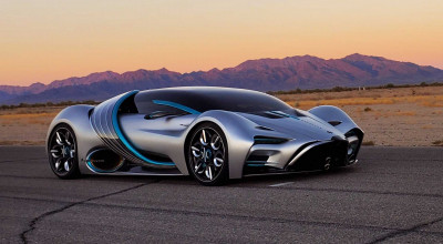 1,000-Mile Range For This Hydrogen-Powered Hypercar! - Photo