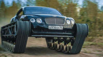 Bentley Ultratank – Russians’ New Way Of Facing Their Apocalyptic Roads - Photo