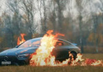 Russian Blogger Sets His Mercedes-AMG GT 63S On Fire! - Photo