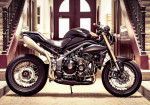 Triumph Speed ​​Triple Signed By Vince Power Will Get Your Morning Coffee In Style - Photo