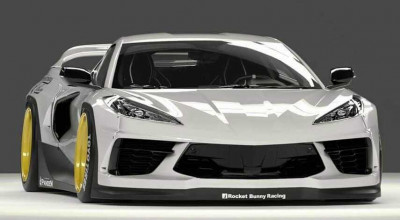 Pandem Makes C8 Corvette Look Meaner And Faster - Photo