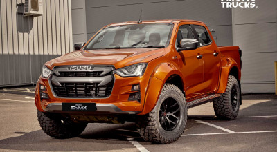 Mid-Size Pickup Truck From Isuzu And Arctic Truck - Photo
