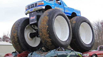 This Giant Monster Truck in History! - Photo