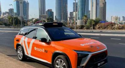  Intel Mobileye Robotaxi Unveiled - Photo