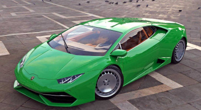 How Might A Lamborghini Huracan Countach-Inspired Look Like? - Photo