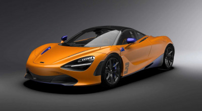 McLaren 720S Limited Edition Celebrates Daniel Ricciardo's Victory At Monza - Photo