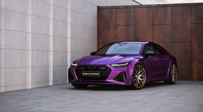 <span style='background: #ff0000'>Bugatti</span> Veyron And LaFerrari Have Nothing On This Purple Audi RS7 - Photo
