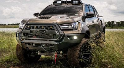 Toyota Hilux Gets <span style='background: #ff0000'>Raptor</span>-Like Styles Thanks To Rad's Bodykit - Photo