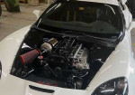 The 7.0-liter V-8 In This Corvette Z06 Got Swapped For A 680-HP Toyota 2JZ - Photo