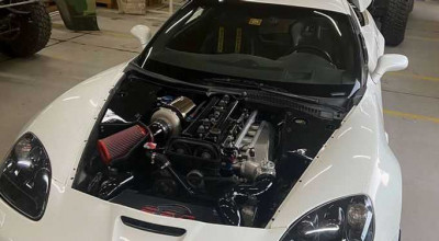 The 7.0-liter V-8 In This <span style='background: #ff0000'>Corvette</span> Z06 Got Swapped For A 680-HP Toyota 2JZ - Photo