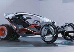 R RYZR Concept Blends The Features Of A Car And A Motorbike - Photo